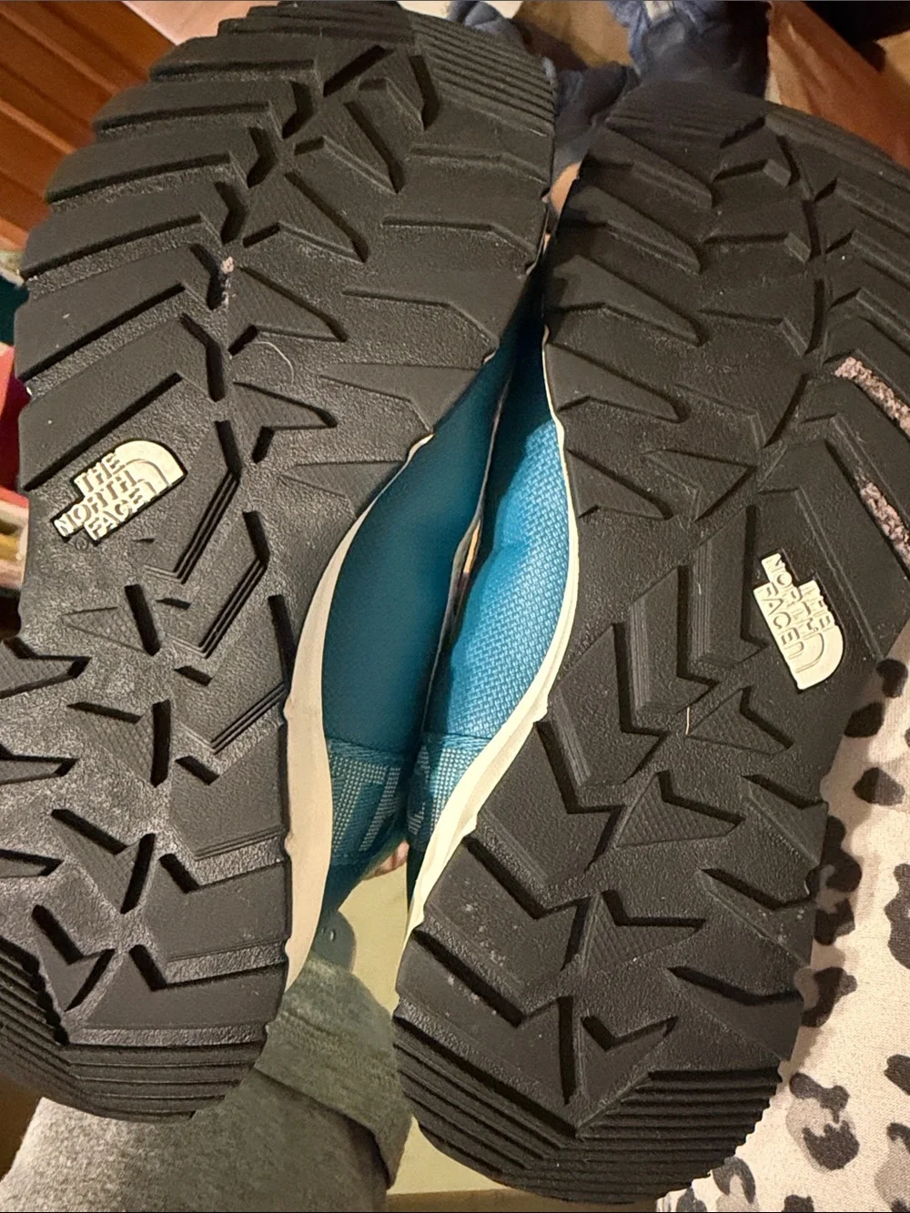 The North Face Kids Mint & Teal Puffy Snow Boot
